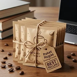 KOPSOON paket keluarga kopi santan instan